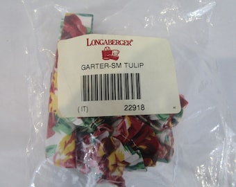 Longaberger Basket Garter - Small Tulip. New #22918