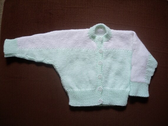 hand knitted baby cardigans