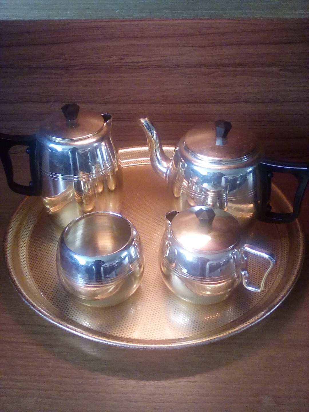 Towerbrite Tea Set With Tray Etsy