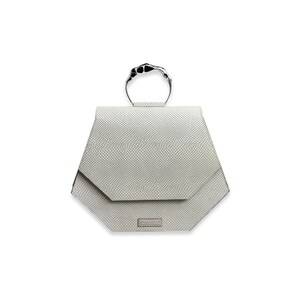 Bolso de piel con estampado de serpiente Manifest