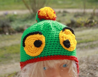 funny child's Peruvian hat