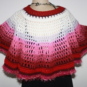 short poncho or shoulder warmer image 1