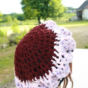 425 béret au crochet image 3