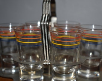 1960s Shooter Set - A Mid Century Modern Barware Treasure