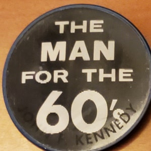John F Kennedy Campaign Button by Vari Vue image 2