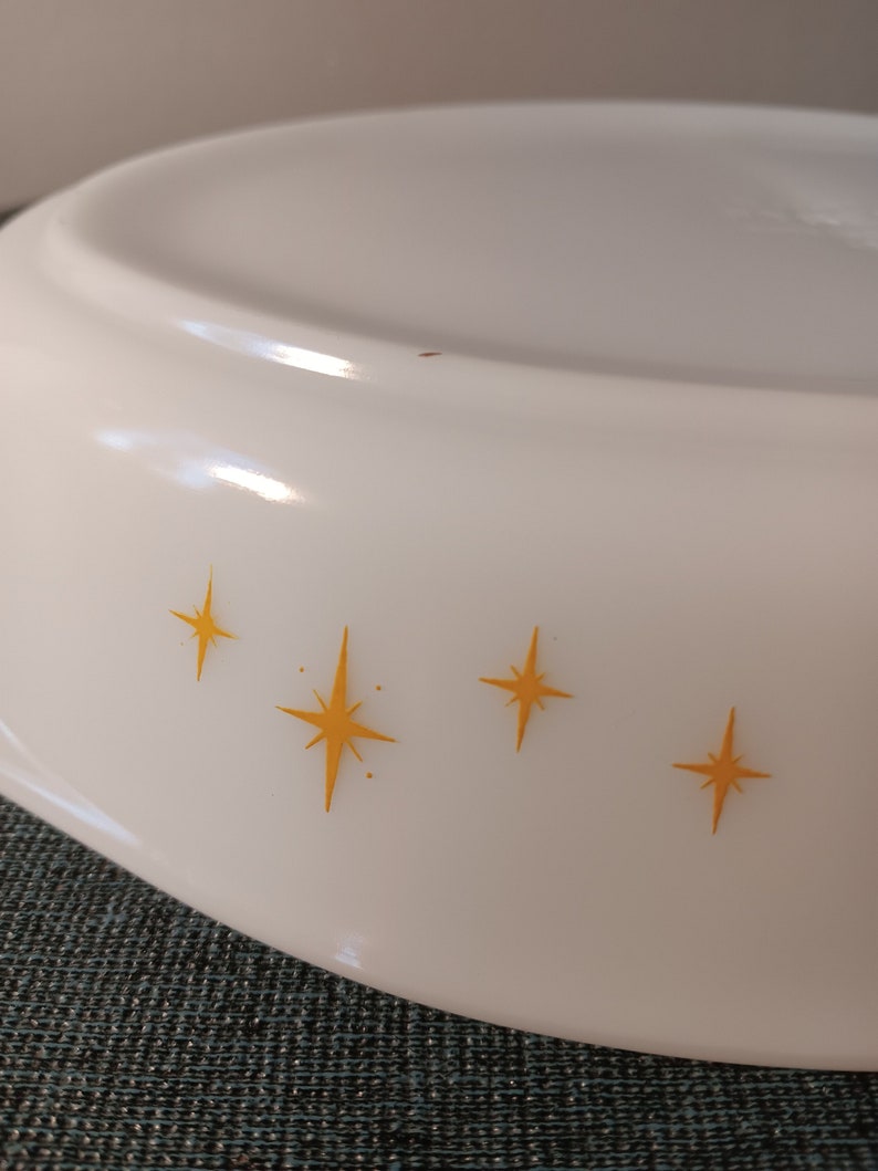 Pyrex Constellation Divided Casserole Rare 1959 Promotional Item image 7