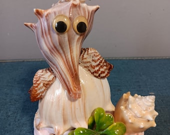 Seashell Character from 1960s | Midcentury Souvenir