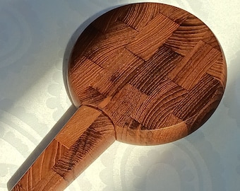 Dansk Charcuterie Board and Knife | Small Teak Cheese Board