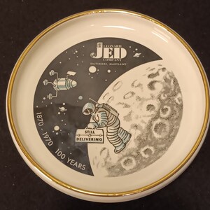 Advertising Dish Moonwalk Space Travel Theme image 1