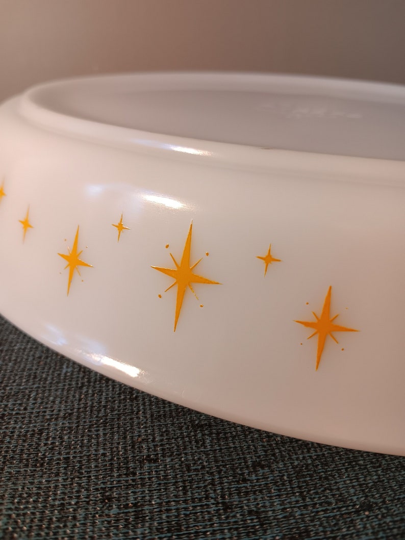 Pyrex Constellation Divided Casserole Rare 1959 Promotional Item image 6