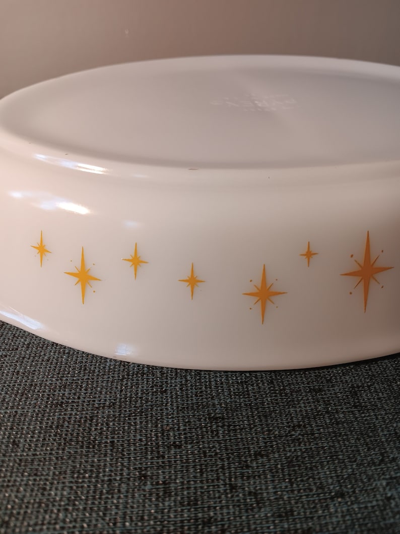 Pyrex Constellation Divided Casserole Rare 1959 Promotional Item image 10