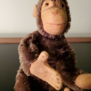 Steiff Monkey Stuffed Animal Jocko Made in Germany image 2
