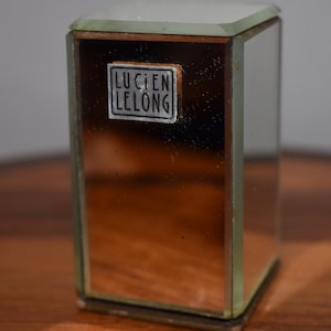Lucien Lelong Mon Image French Perfume Bottle Art Deco Hollywood Regency from 1930s or 40s