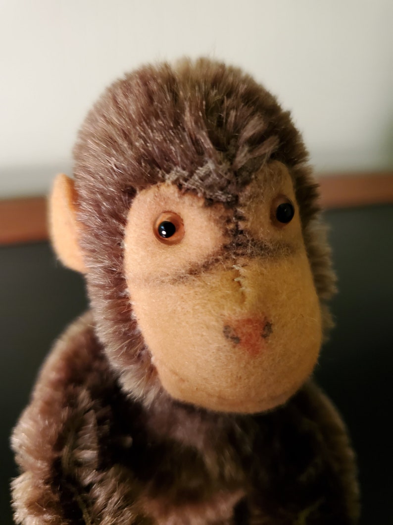 Steiff Monkey Stuffed Animal Jocko Made in Germany image 1