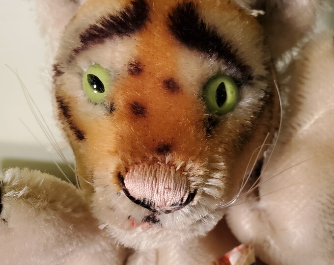 Steiff Tiger Puppet Mr. Rogers' Daniel Etsy