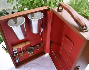 Traveling Bar for Picnics - Vintage from the 1960s