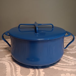 Dansk Kobenstyle Dutch Oven 2 Quart | Mid-century Enamelware by Jens Quistgaard