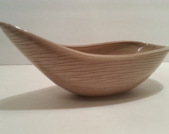 Raymor Steubenville Gravy Boat in Fawn - Funky Mid Century Modern Design