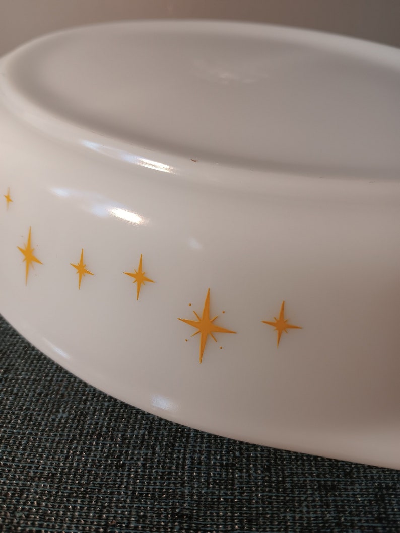 Pyrex Constellation Divided Casserole Rare 1959 Promotional Item image 9