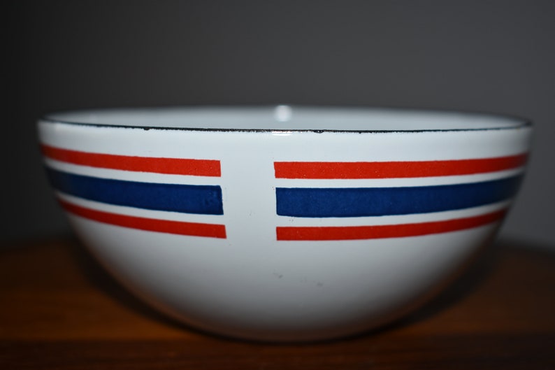 Cathrineholm Club Celebration Norway Enamel Bowls Set of 4 image 2
