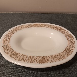 Pyrex Woodland Gravy Boat and Saucer image 5