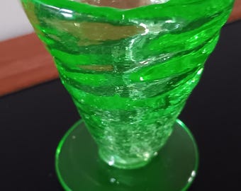 1920s Caledonia Uranium Glass Cordial