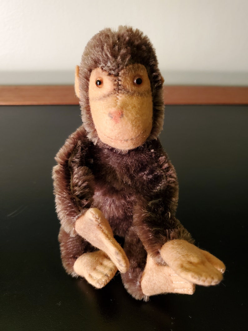 Steiff Monkey Stuffed Animal Jocko Made in Germany image 3
