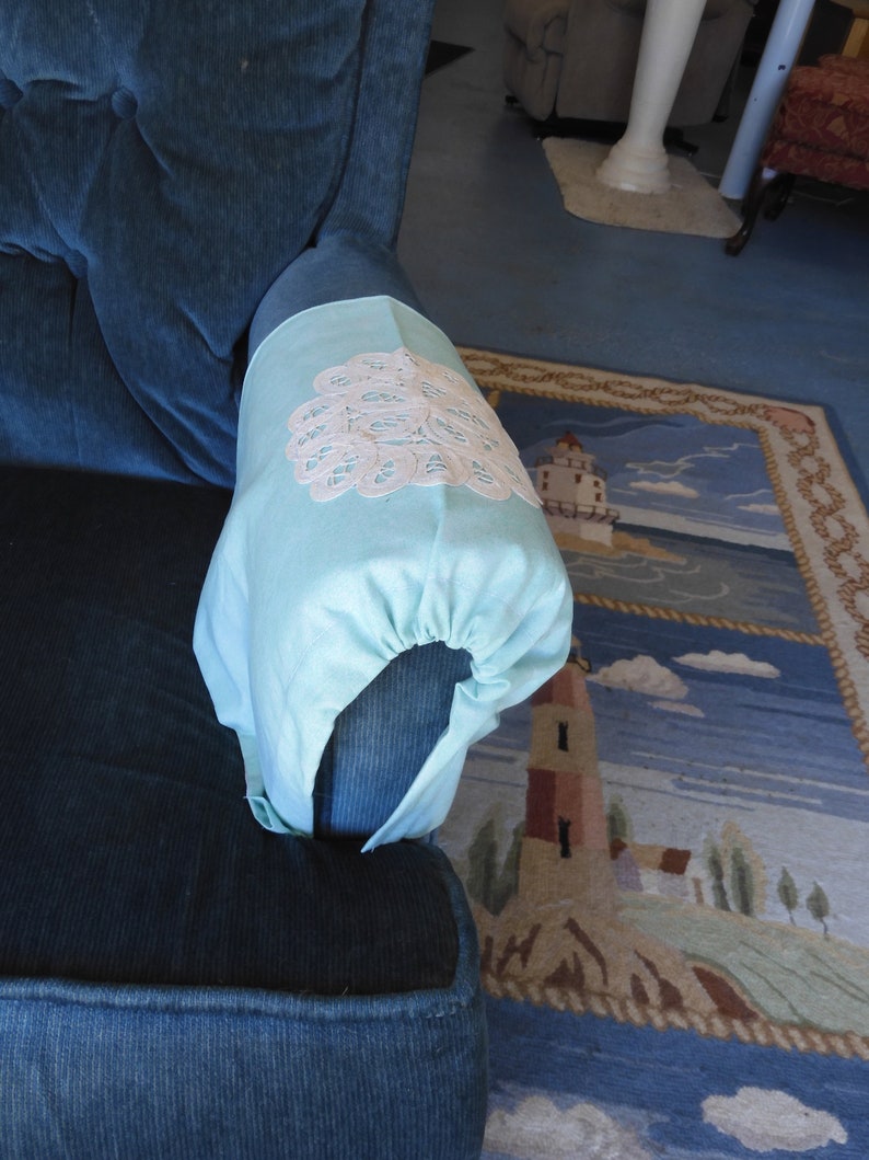 Battenberg Doily Themed Chair Arm Covers for Sofa Chair Etsy