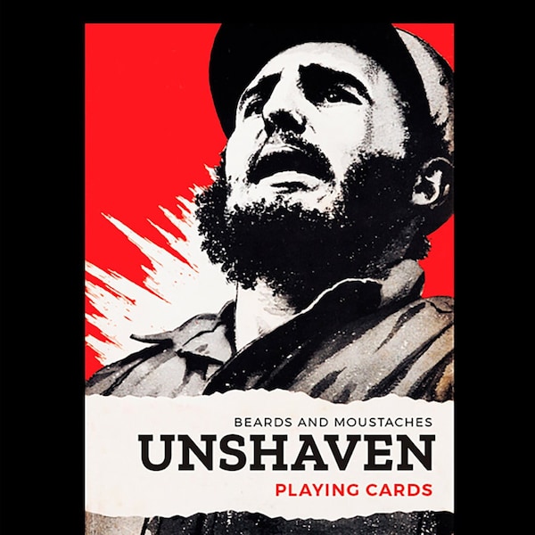 Unshaven: Beards & Moustaches playing cards