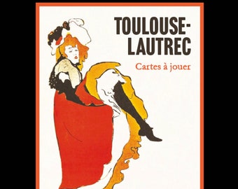 Toulouse-Lautrec playing cards