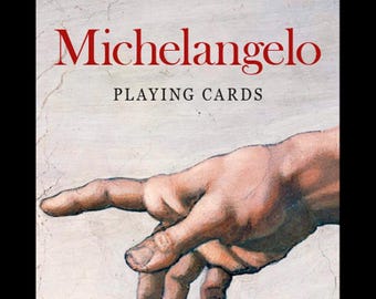 Michelangelo playing cards