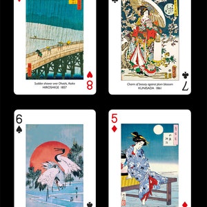 Japanese Prints playing cards image 4