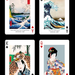 Japanese Prints playing cards image 2