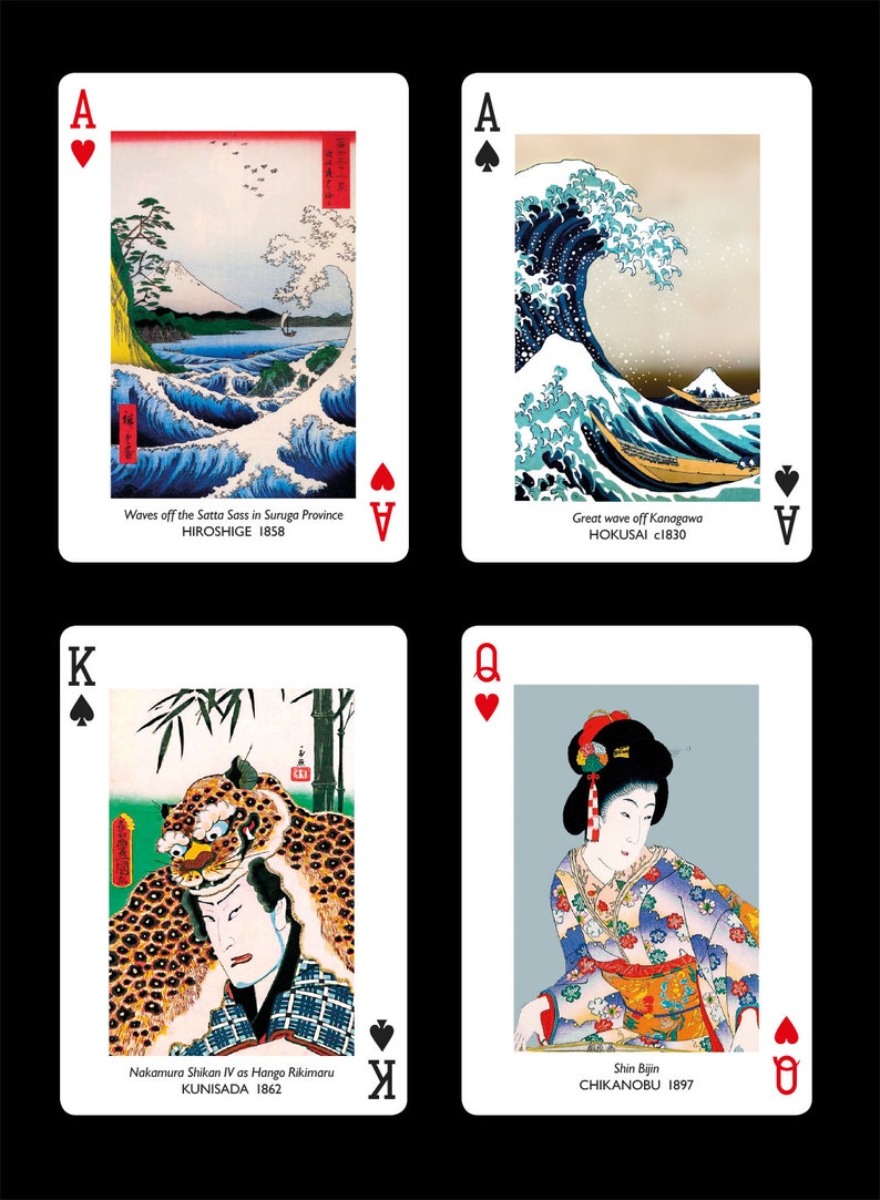 Japanese Prints playing cards image 2