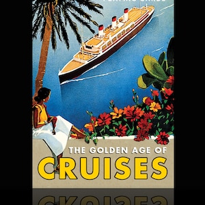 The Golden Age of Cruises playing cards