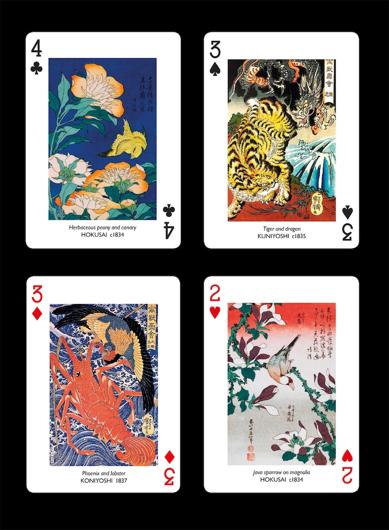 Japanese Prints playing cards image 5