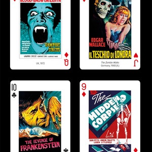 Horror Movie playing cards image 3