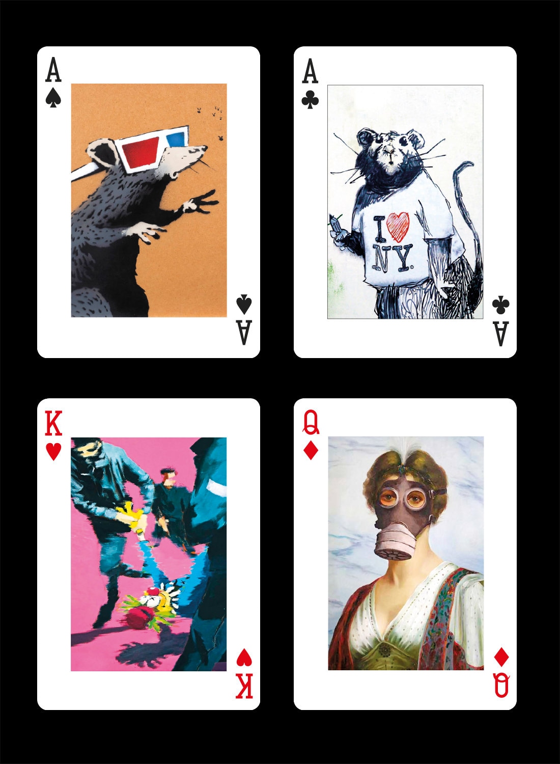 トランプ Banksy Exhibition Official Playing Cards Banksy Exhibition Official Playing Cards Unopened Limited