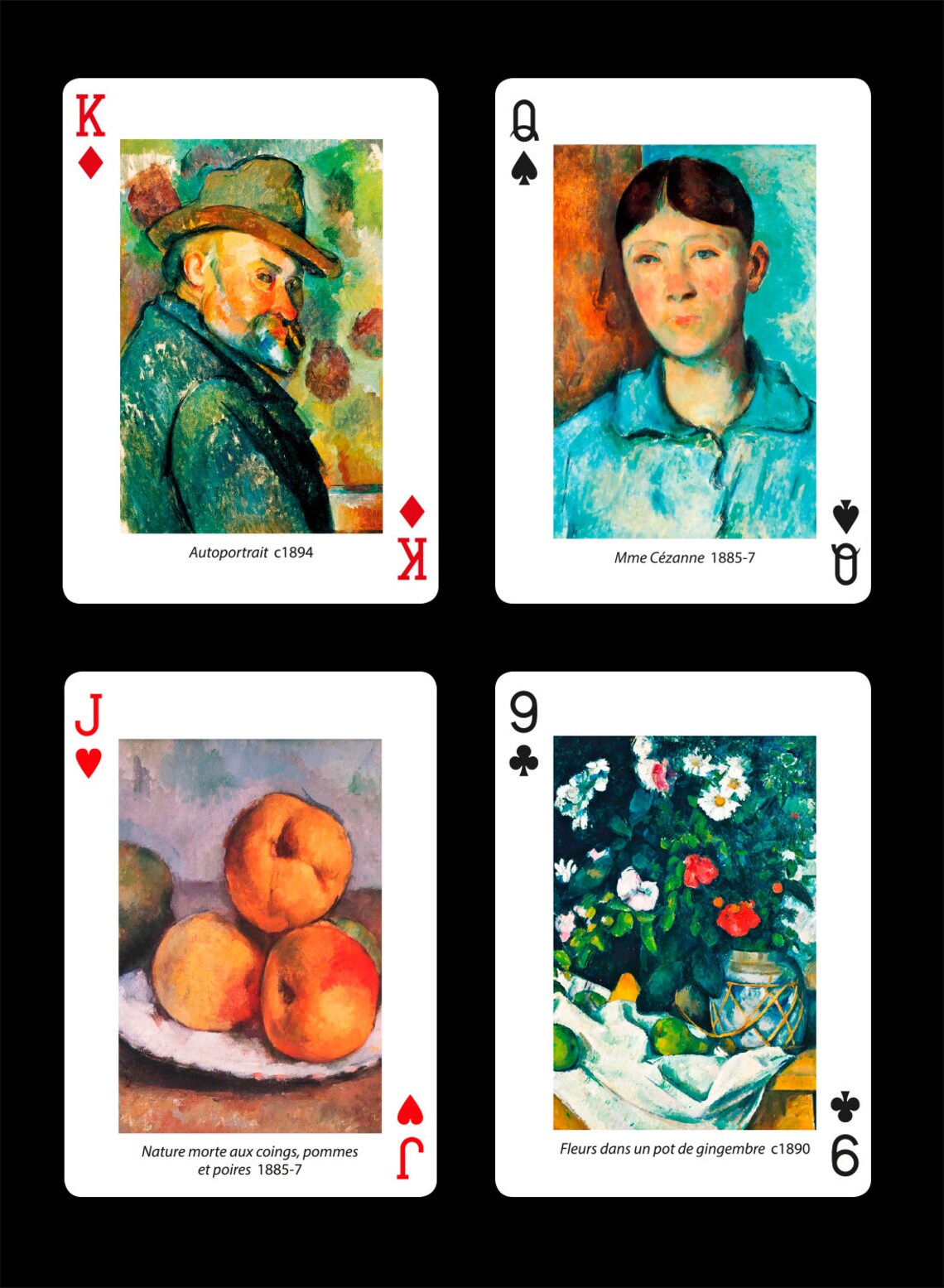 C zanne Playing Cards Etsy