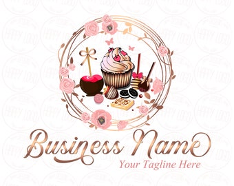 Bakery logo design | Etsy