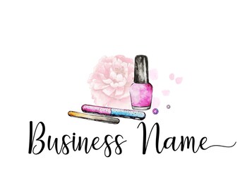 Nail Artist Logo Nail Artist Beauty Logo Salon Logo Nail Etsy