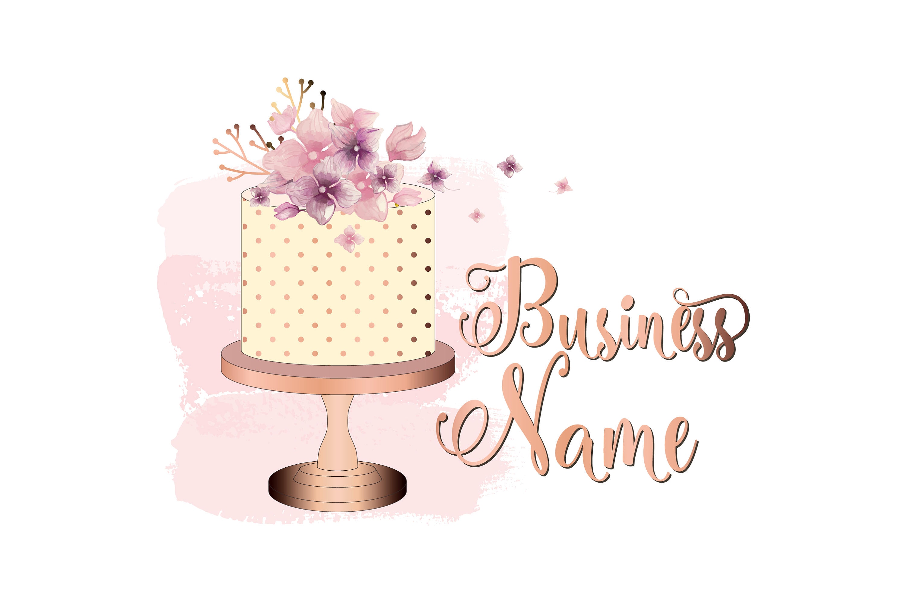 Digital Custom Logo Design Watercolor Cake Logo Bakery Logo Etsy Digital Custom Logo Design Watercolor Cake Logo Bakery Logo Etsy