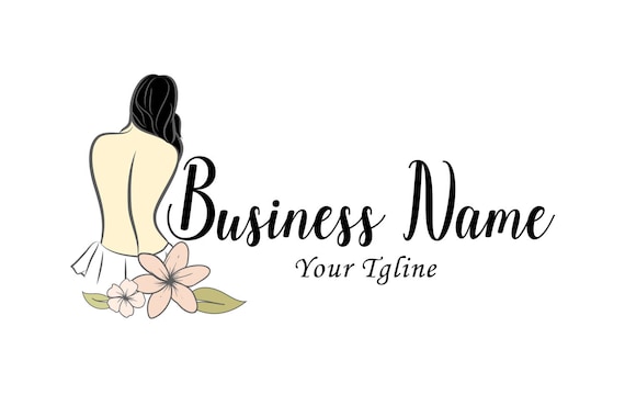 Digital Custom Logo Design Spa Beauty Massage Logo Spa -6752