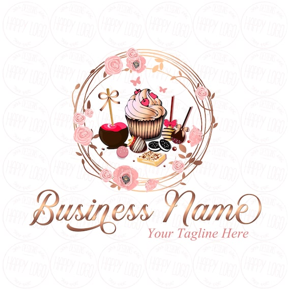 Custom Logo Design, Bakery Logo, Baking Logo, Cupcake Logo, Vector Logo, Cake  Logo Design, Oreos Apple Candy, Cake Pops Logo, Graphic Design - Etsy