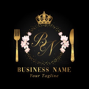 Cooking logo, chef logo, catering logo, event planning logo, restaurant logo, baking & cooking Logo, food blog logo, restaurant branding