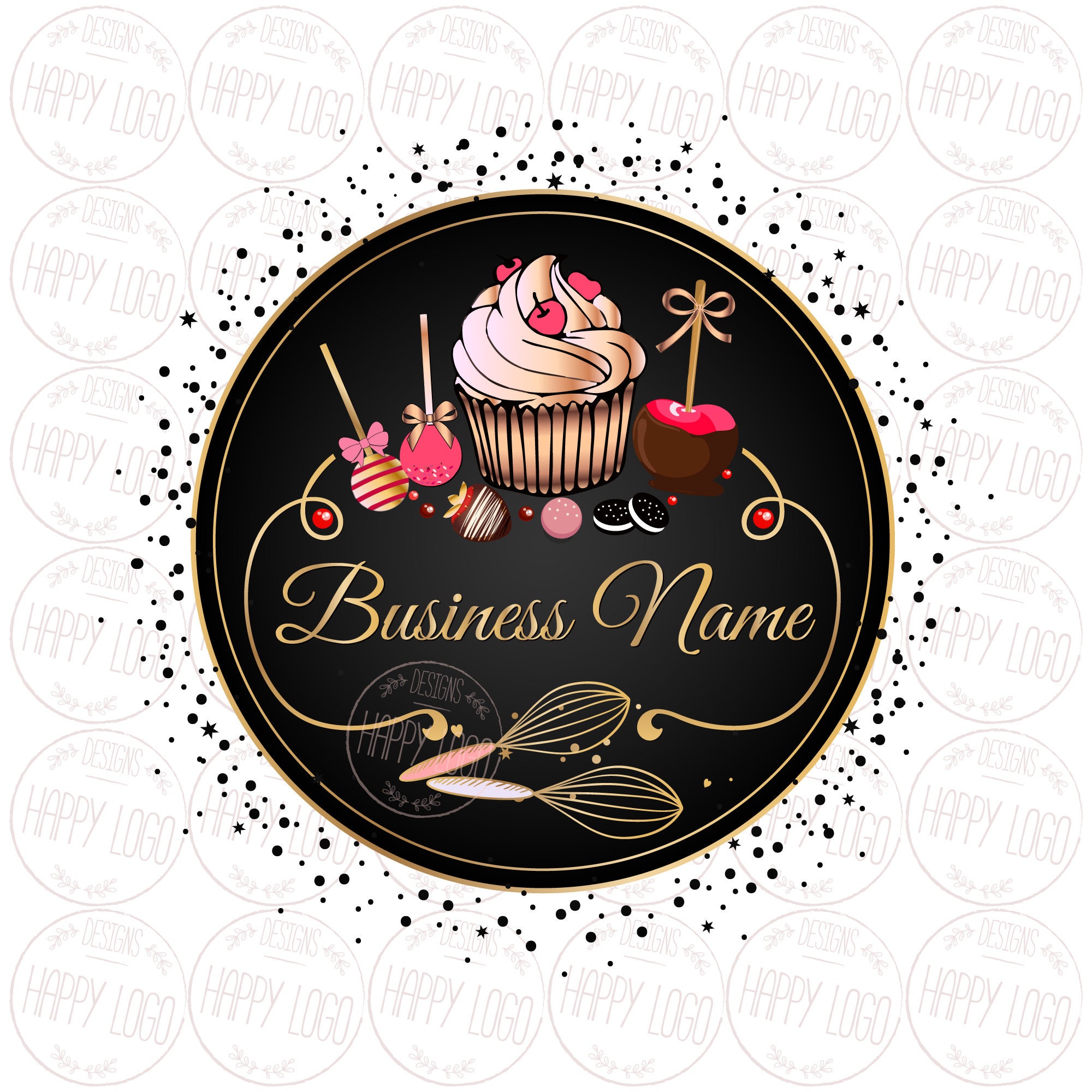 Bakery Logo Cake