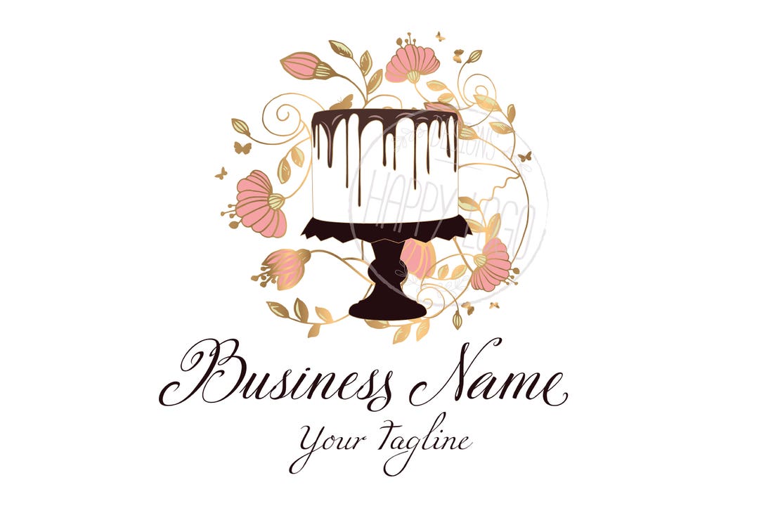 Bakery Logo, Cake Logo, Bakery Logo Design Custom, Branding Package
