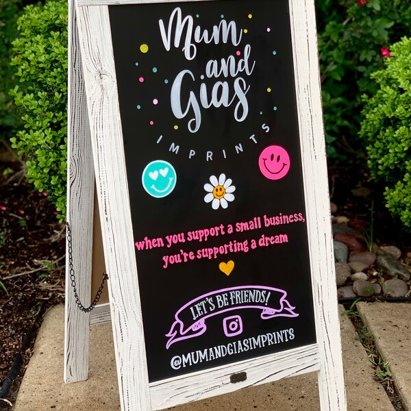 Sandwich Board Sign - Etsy
