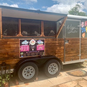 Shaved Ice Menu Snow Cone Menu Coffee Shop Menu Restaurant Menu Sign Food Truck Sign Chalkboard Menu image 10