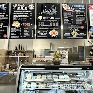Cafe Menu Design • Diner Menu Design • Coffee Shop Menu • Restaurant Menu Sign • Food Truck Sign • TV Menu Board for Restaurant •